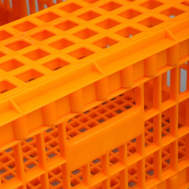 Plastic Stackable Poultry Live Chicken Transport Crate Cage